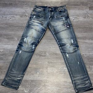 BKYS  skinny jeans size 34X32 like new for men